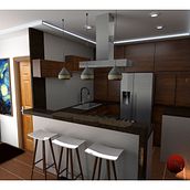 Ampliación vivienda Benetti . Architecture, Interior Architecture, Design, 3D Design, Retail Design, Interior Design, Logo Design, Fashion Design, and Costume Design project by Francy Naharay - 12.14.2019