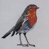 Mi Proyecto del curso: Pintar con hilo: técnicas de ilustración textil . % ani_kiim tarafından hazırlanan Nakış projesi - 03.30.2020