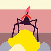 Dulces insectos. Ilustração tradicional projeto de Verónica Anaya Canseco - 02.03.2020