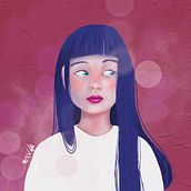 Meu projeto do curso: Ilustração digital com o Procreate. Un progetto di Disegno di paula_miya_art - 03.03.2020