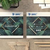 Catálogo LED '19. Br, ing, Identit, and Graphic Design project by Mary Marco - 03.03.2020