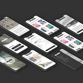 Diseño App MoMa. App Design, Graphic Design, and UX / UI project by Bel Llull - 06.08.2019