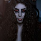 Meu pequeno demonio. Photograph, Portrait Photograph, Photographic Lighting, and Fine-Art Photograph project by Victor Hugo Corbolan Coca - 03.04.2020