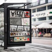 Cartel Skafesta (trobada de tabalers). Een project van Posterontwerp van Patricia PHP - 04.03.2020