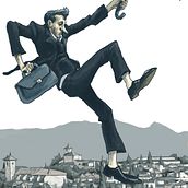 Descubriendo Granada. Fine Arts, Comic, Design, Character Design, Traditional illustration, Digital Illustration, and Children's Illustration project by Ibán Sierra Caballero - 03.04.2020