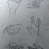 Manos. Desenho projeto de sara_rodriguezm - 04.03.2020