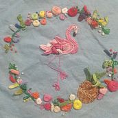 Inspiradisima en la Señorita Lylo . Embroider project by Adriana Alvarez - 03.05.2020