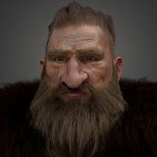 Modelo de Enano. 3D, and 3D Modeling project by Jorge Rodríguez-Monsalve - 03.02.2020