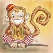 Las Aventuras del Nene Mono Ein Projekt aus dem Bereich Zeichnung, Design von Figuren und Traditionelle Illustration von Vanina Ahumada - 05.03.2020