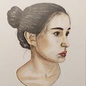 Mi Proyecto del curso: Retrato ilustrado en acuarela. Un projet de Dessin au cra, on, Dessin de portrait, Dessin réaliste , et Aquarelle de MANUEL DOMÍNGUEZ SÁNCHEZ - 29.03.2020