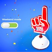 Weekend mode. Een project van Motion Graphics van Alberto Padierna Quintana - 06.03.2020