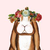 Rosalie, the little rabbit. Un proyecto de Pintura a la acuarela de maarta - 07.03.2020