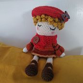 Muñeca de ganchillo. Crochet project by Mariola García - 03.07.2020