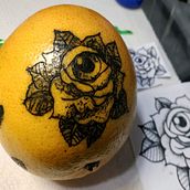 Técnica de lineas y puntillismo . Design tatuaj de Luis Vargas Vergara - 03.08.2020