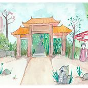 My project in Watercolor Illustration with Japanese Influence course. Un proyecto de Pintura a la acuarela de Claire Guérin - 07.03.2020