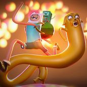 Adventure Time Ein Projekt aus dem Bereich 3D, 3-D-Modellierung, Art To, Design von Figuren, Traditionelle Illustration und Plakatdesign von Minn Thant Sin - 08.03.2020