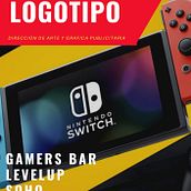 New logo for Level UP video game store. Un progetto di Retail Design, Design di loghi e Graphic design di Lorena Barea - 27.02.2020