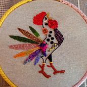 El mejor gallo del corral . % Maryna Barcelona tarafından hazırlanan Nakış projesi - 03.09.2020
