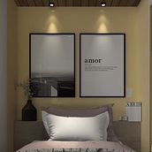 Mi Proyecto del curso: Iniciación al diseño de interiores/ Habitacion Boho y fresh. Interior Architecture project by Laura Niño - 03.09.2020
