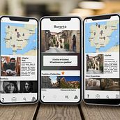 Premio StartUp Weekend. Rurart-e. Br, ing, Identit, App Design, Product Design, Graphic Design, Web Design, and UX / UI project by Maria Navarro - 03.09.2020