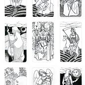 Tarot deck. Traditional illustration project by Gaia Milani - 03.09.2020