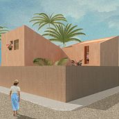 mi proyecto del curso: Representación gráfica de proyectos arquitectónicos. Architecture, and Collage project by coniiraffo - 03.09.2020