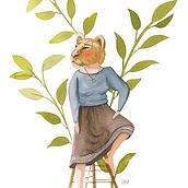 My project in Illustration Techniques to Unlock your Creativity course. Traditional illustration project by Andreea Wende - 03.10.2020