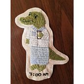 Mi Proyecto del curso: Ilustración de personajes con hilo y aguja. Embroider project by Paulina Guajardo Caroca - 03.11.2020
