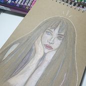 Mi Proyecto del curso: Ilustración con pastel y lápices de colores. Traditional illustration project by Belén López - 03.15.2020