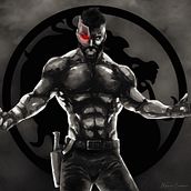 Kano Mortal Kombat fan art . % Marco Cervera Guluarte tarafından hazırlanan Dijital İllüstras, Ve on projesi - 03.10.2020