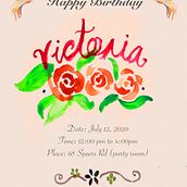 Mi Proyecto del curso: Técnicas aplicadas de ilustración en acuarela. Un progetto di Illustrazione digitale, Lettering digitale e Pittura ad acquerello di Brenda Avila - 14.03.2020