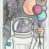 Mi Proyecto del curso: Técnicas modernas de acuarela. Drawing, Pencil Drawing, and Watercolor Painting project by Nani - 03.14.2020