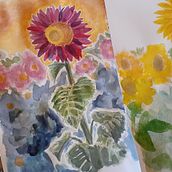 Mi Proyecto del curso: Creación de paletas de color con acuarela. Een project van  Beeldende kunst van Flavia Ferreira de Castro - 14.03.2020