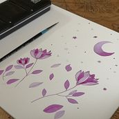 My project in Modern Watercolor Techniques course. Watercolor Painting project by aisha_almarzoogi - 03.15.2020