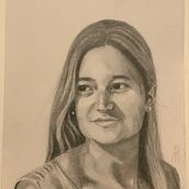 Mi Proyecto del curso: Retrato realista con lápiz de grafito. Pencil Drawing, and Portrait Drawing project by Agustín Rodas - 03.15.2020