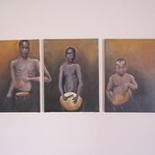 Candombe. Oil Painting project by Agustín Rodas - 03.15.2020