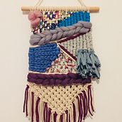 Mi Proyecto del curso: Introducción al macramé: creación de un tapiz decorativo . Macramé de Noemi Brunelli - 03.26.2020