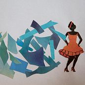 En movimiento Ein Projekt aus dem Bereich Collage von Viviana Riascos Cataño - 18.10.2018