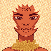 Participación en la dinamica de creativas:una chica infinita en vectores . Un proyecto de Ilustración vectorial de Angel Lemonik - 18.03.2020