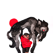 Lil' Red Riding Hood . % Cassandra Hedberg tarafından hazırlanan Sanatsal Çizim, Çocuk İllüstras, onu, Geleneksel illüstras, on, Sulubo, Ve a Resim projesi - 03.16.2020
