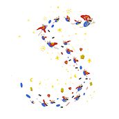 Tree letters. Un progetto di Illustrazione tradizionale di safae moatassime - 18.03.2020
