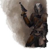 The Mandalorian fanart. Un projet de Illustration numérique de Oscar Merling Conde - 18.03.2020