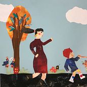 The Chase . Ilustrație pentru copii de Laura - 03.18.2020