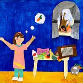 Pesky Rabbits- Part 1 . Ilustrație pentru copii de Laura - 03.18.2020