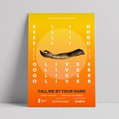 Cartelería Cine | Proyecto Master. Design gráfico, e Design de cartaz projeto de Diego Castilla - 19.03.2020