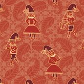 My project in Vector Pattern Creation and Commercialization course. 2D Animation project by Kholoud Jaradh - 03.20.2020