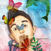 somnis de nen. Watercolor Painting project by Carles Solé Garcia - 03.20.2020