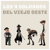 Los 4 Soldados del Viejo Oeste. Un progetto di Disegno, Character design e Illustrazione digitale di Rafael Eiji Saito - 20.03.2020