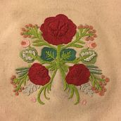 Mi Proyecto del curso: Técnica de bordado con paso atrás. Arts, Crafts, Embroider, and Sewing project by Mariana Vargas Azar - 04.06.2020
