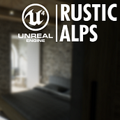 Rustic Alps (Castello di Mezzenile, Italy). Digital Architecture, and Video Games project by Matteo Deval - 01.25.2020